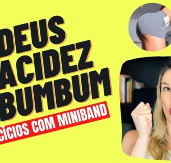 LEVANTA BUMBUM COM MINIBAND / 4 Exercícios para deixar o seu bumbum na nuca