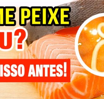 NÃO COMA PEIXE CRU SEM FAZER ISSO ANTES!