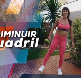 Treino para diminuir o quadril em casa - Carol Borba