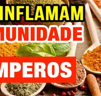 6 Temperos que DESINFLAMAM O CORPO e AUMENTAM A IMUNIDADE