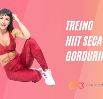 🔴HIIT seca gordura- Carol Borba