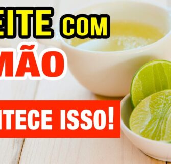 INCRÍVEL - Misture AZEITE COM LIMÃO e Veja o que acontece!