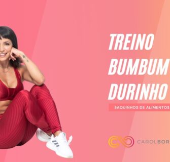 O treino do bumbum durinho - Carol Borba