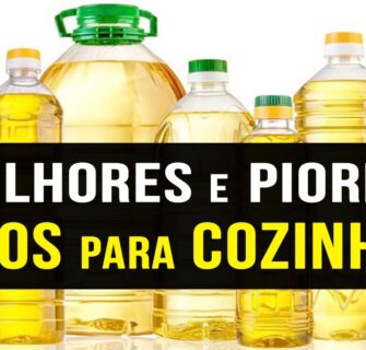 Os Melhores ÓLEOS PARA COZINHAR (e os Piores!)