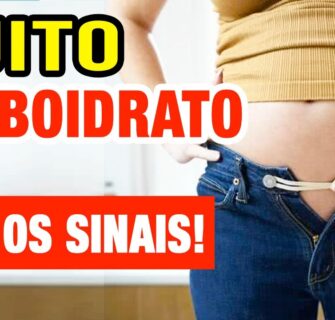 SINAIS que você está comendo CARBOIDRATOS DEMAIS!