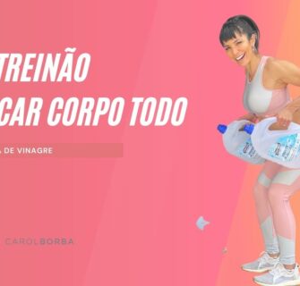 🔴 Treinão para tonificar o corpo todo - Carol Borba