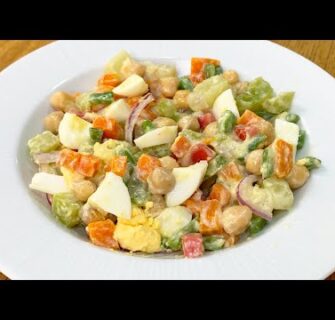 Salada para DESINCHAR e EMAGRECER COM SAÚDE - Barata e Deliciosa!