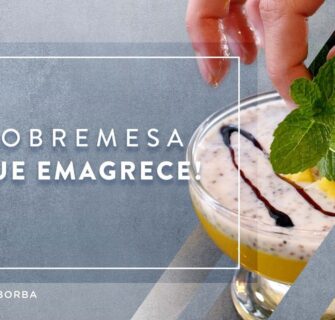 Sobremesa deliciosa que AJUDA a EMAGRECER! - Carol Borba