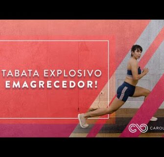 Super TABATA de 4 minutos para Emagrecer - Carol Borba