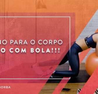 Treino para o CORPO TODO! em casa com BOLA! - Carol Borba