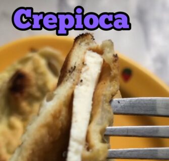 RECEITA DE CREPIOCA / Lanche prático e rápido de fazer @Fabíola Herrmann #shorts