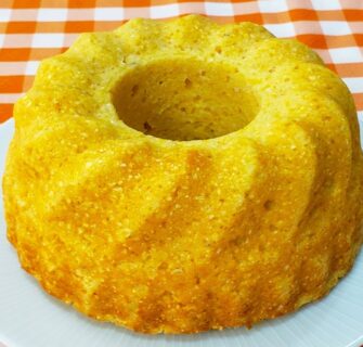 Bolo de Flocão com Iogurte Delicioso! Sem Trigo, Sem Açúcar, Rápido e Fácil!