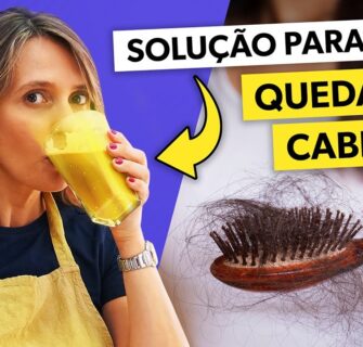 Vitamina poderosa para QUEDA DE CABELO