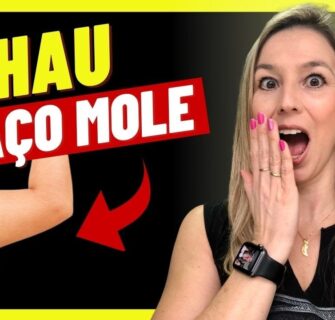 ⛔COMO ACABAR COM O TCHAU? Braço mole nunca mais! REVELADO os MELHORES Exercícios em Casa!!!