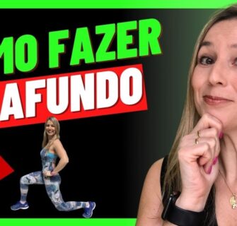 🔴FAÇA ISSO E FIQUE COM AS PERNAS DEFINIDAS / Como fazer o Exercício Afundo - Tutorial