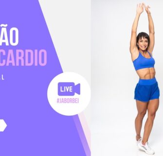 🔴Super TREINO CARDIO AO VIVO - Carol Borba