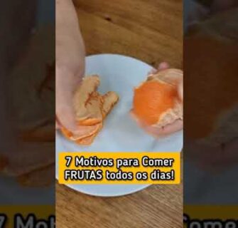 7 Motivos para Comer FRUTAS Todos os Dias! (e as melhores para você) #shorts