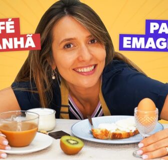 6 receitas de CAFÉ DA MANHÃ saudáveis para emagrecer