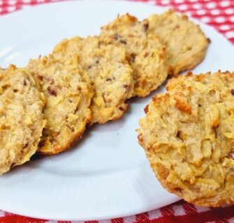 ZERO TRIGO E AÇÚCAR! Biscoito Saudável, Menos Calorias, Sem Leite, Fácil e Rápido - Delicioso!