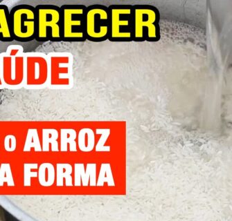 ARROZ e EMAGRECER! Como Tornar o Arroz MAIS SAUDÁVEL para Dietas