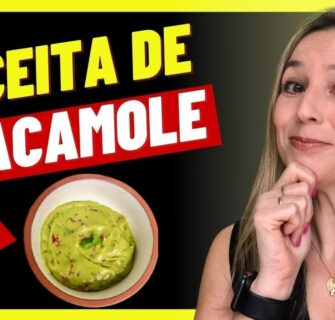 ✳️COMO FAZER UMA DELICIOSA GUACAMOLE / Receita Rápida e Fácil de comida mexicana