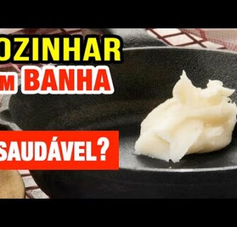 BANHA DE PORCO É MELHOR QUE ÓLEO VEGETAL? Veja isso!