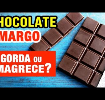 Chocolate Amargo Engorda ou Emagrece? O Que Você PRECISA SABER!