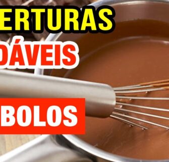 COBERTURAS SAUDÁVEIS PARA BOLOS - Deliciosas, Fáceis e Menos Calorias