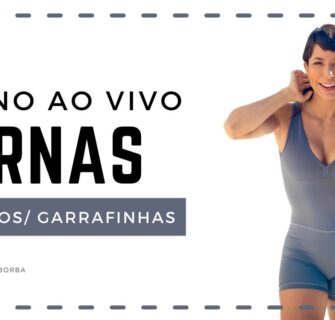 🔴TREINÃO AO VIVO para as pernas - Carol Borba