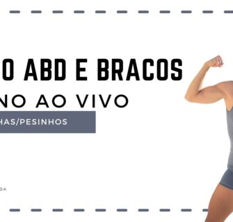 🔴Treino AO VIVO - abdomen e braços - Carol Borba