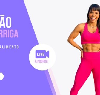 🔴Treino Ao Vivo para secar barriga - Carol Borba