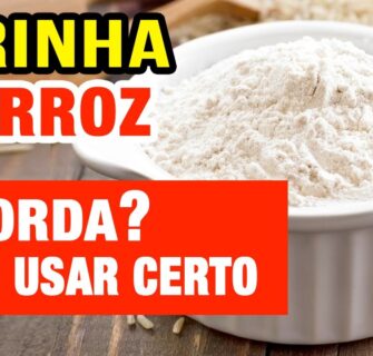 Farinha de Arroz é Saudável? Engorda? Como Usar Certo!