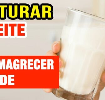 O QUE MISTURAR NO LEITE para EMAGRECER e SAÚDE