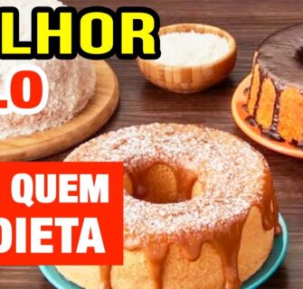 Qual é o MELHOR BOLO PARA QUEM ESTÁ DE DIETA?