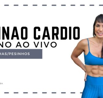 Treino AO VIVO CARDIO - Carol Borba