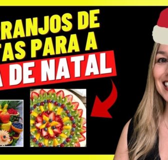 DICAS DE COMO DECORAR A SUA MESA COM FRUTAS / 19 Idéias para deixar a sua Ceia de Natal Divina