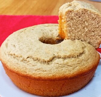 O Bolo de Arroz MAIS SAUDÁVEL e GOSTOSO! Sem Glúten, Açúcar, Leite e Rico em Fibras