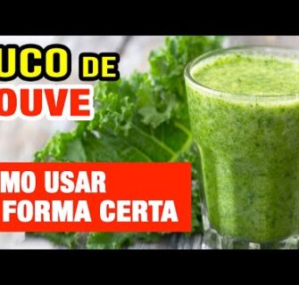 O INCRÍVEL SUCO DE COUVE! USE ASSIM e Veja o que ACONTECE! Benefícios e Dicas