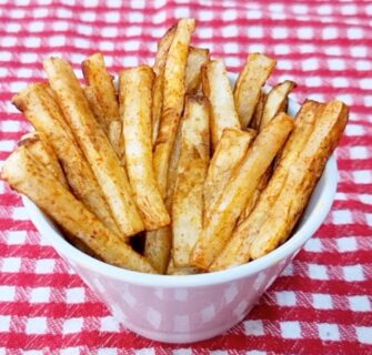 Delícia com POUCAS CALORIAS e CARBOIDRATOS para quem ama Batata Frita! Vai te surpreender (Low Carb)