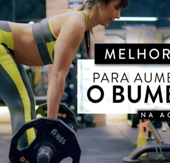 4 Melhores Exercícios para Aumentar o BUMBUM na Academia - Carol Borba