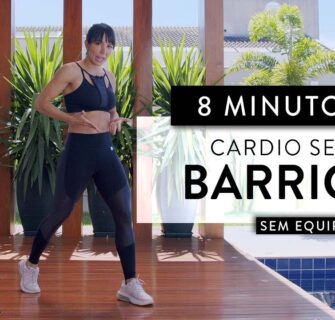 Cardio EXPRESS para SECAR a Barriga em CASA! - Carol Borba