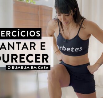 5 exercícios para LEVANTAR e ENDURECER o Bumbum - Carol Borba