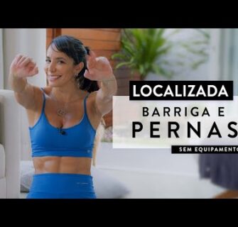 Faça isso toda manha pra Diminuir BARRIGA e tornear PERNAS - Carol Borba