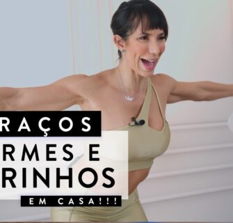 💪🏻 Super Treino de Braços para deixar DURINHOS E TONIFICADOS! - Carol Borba