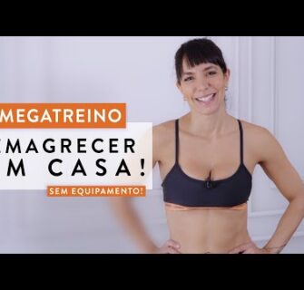 Megatreino para EMAGRECER em CASA! 10 Minutos! - Carol Borba