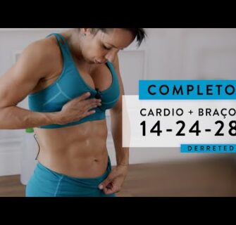 Treino COMPLETO de 28 minutos para DERRETER o CORPO TODO! - Carol Borba