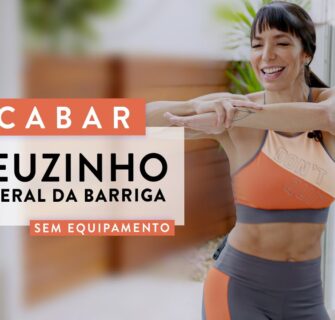 Treino para ACABAR com o PNEUZINHO na Lateral da BARRIGA - Carol Borba