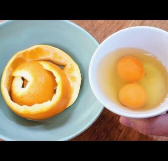 NÃO COMA PÃO, MISTURE OVO CRU COM CASCA DE LARANJA e você vai VICIAR nessa DELÍCIA!