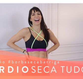 Cardio MIX com Treino Localizado do desafio #BORBASECABARRIGA - Carol Borba