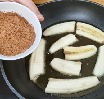 Misture CHOCOLATE e BANANA! Lanche Incrível Sem Trigo, Sem Açúcar, Sem Leite e Sem Forno!